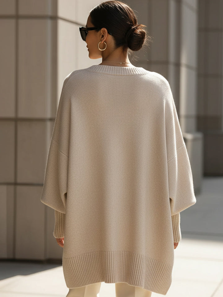 Ludovica | Pull Oversize avec Col Large