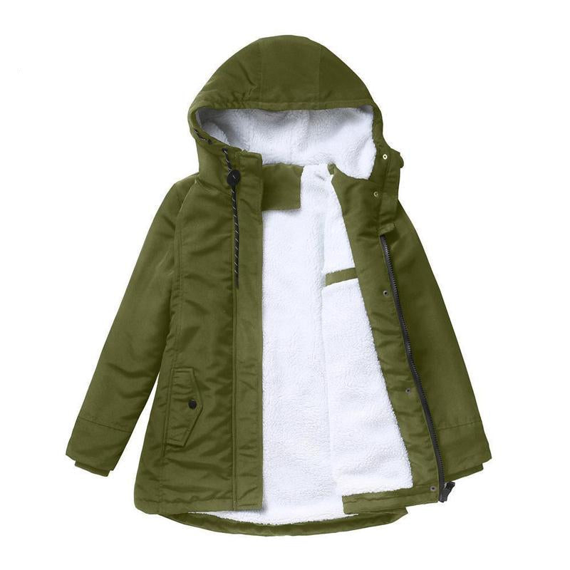 AMINA™ | Manteau d'hiver épais avec doublure matelassée pour la chaleur