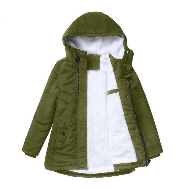 AMINA™ | Manteau d'hiver épais avec doublure matelassée pour la chaleur
