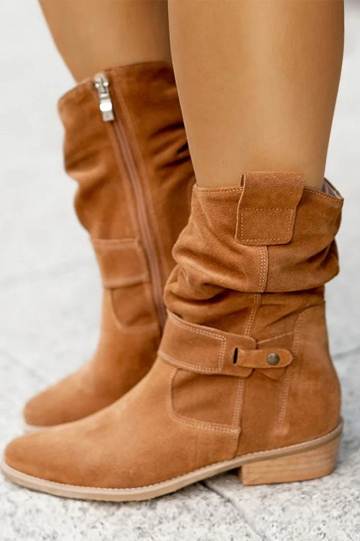 Clémence™ | Bottines Souples en Suède