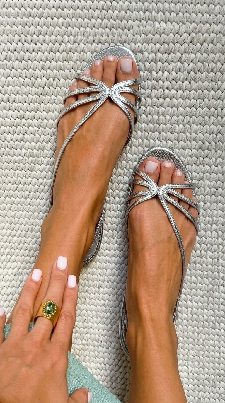 Camille™ | Sandales d'été élégantes dorées