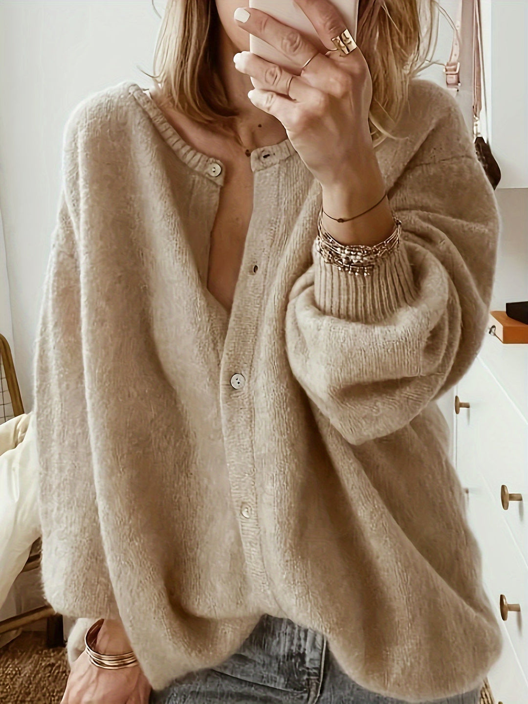Liliana | Élégant cardigan tricoté