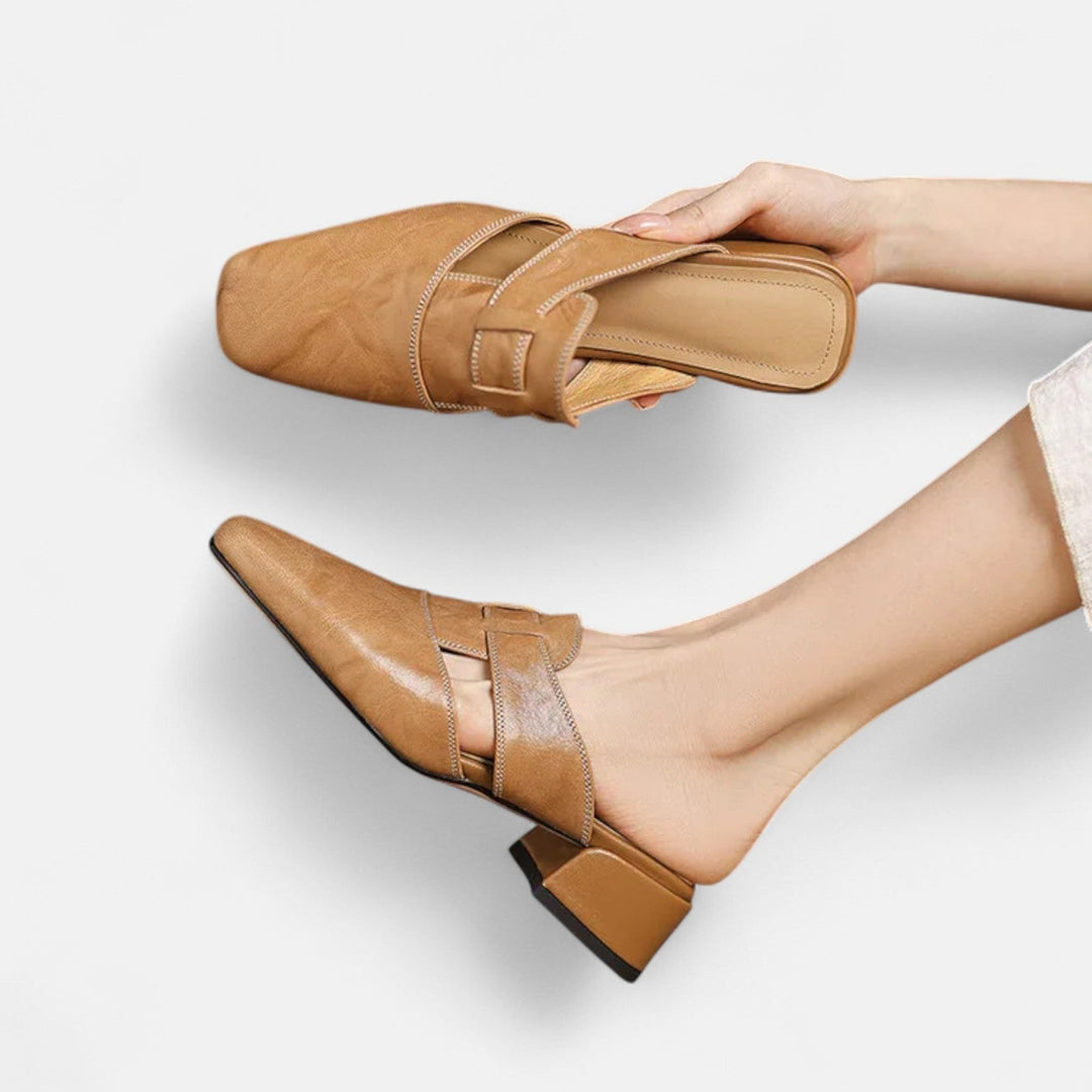 Andie™ | Sandales en Cuir Élégantes