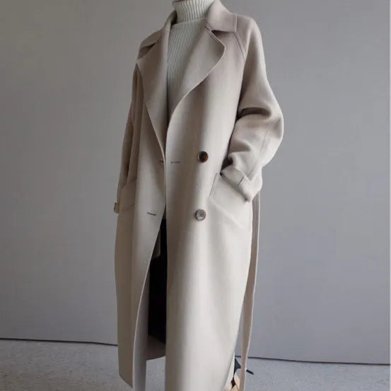 Elowen | Manteau Long Élégant d'Hiver pour Femmes