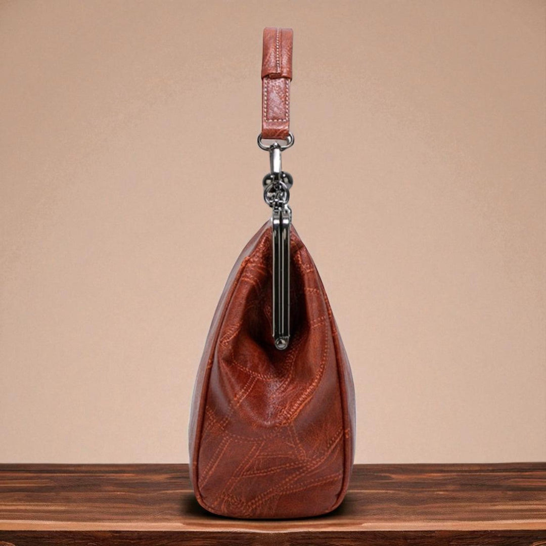 Sac vintage avec fermeture à pression