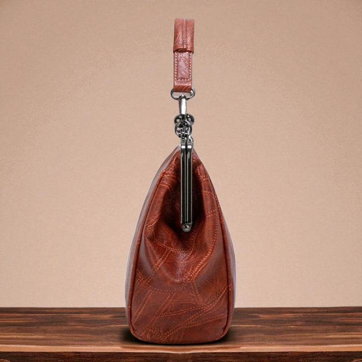 Sac vintage avec fermeture à pression