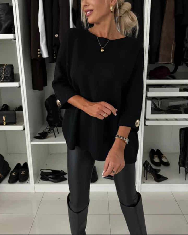 Lisbet | Pull Tricoté Élégant