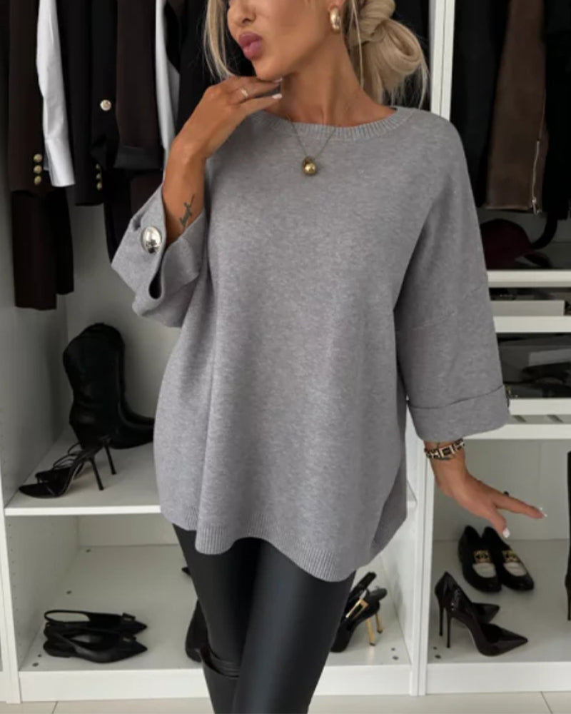 Lisbet | Pull Tricoté Élégant