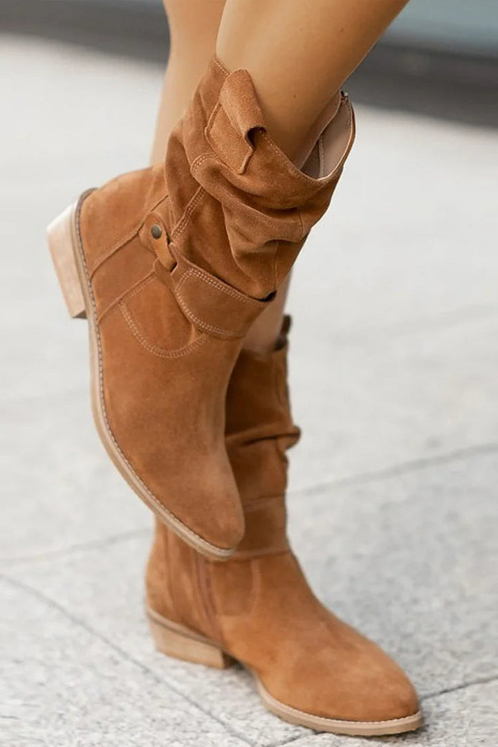 Clémence™ | Bottines Souples en Suède