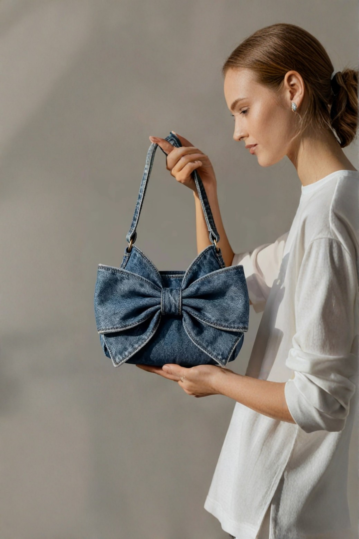 Anika | Sac Rétro avec Nœud