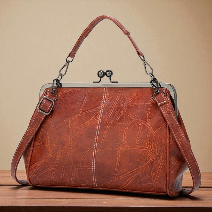 Sac vintage avec fermeture à pression