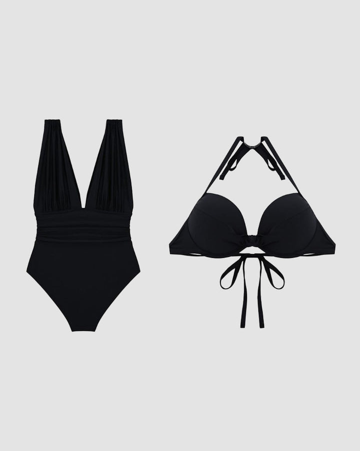Karina | Maillot de bain avec effet contrôle du ventre V
