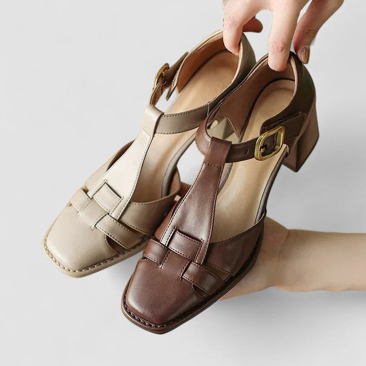 Scarlett – Sandales orthopédiques T-Strap
