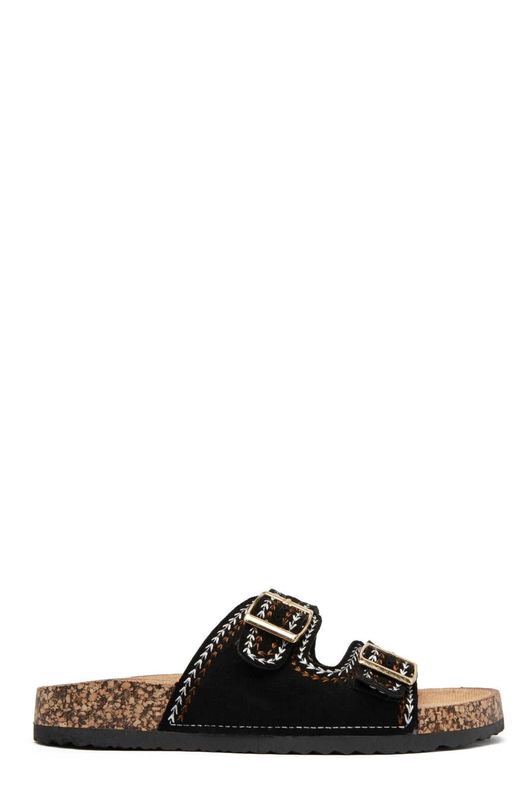 Ulrika | Sandale Wedge Noire