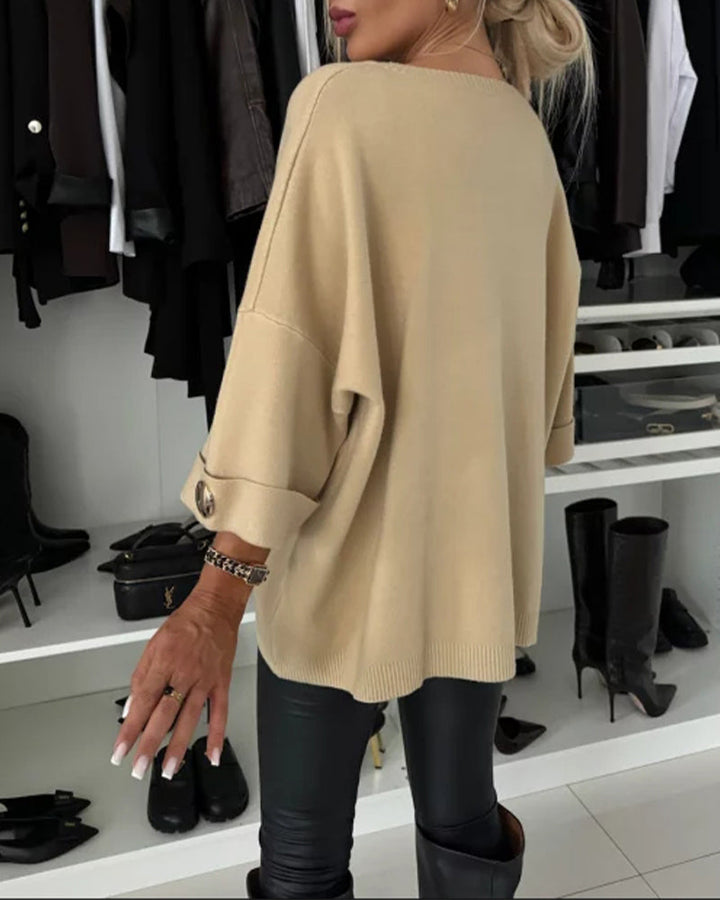 Lisbet | Pull Tricoté Élégant