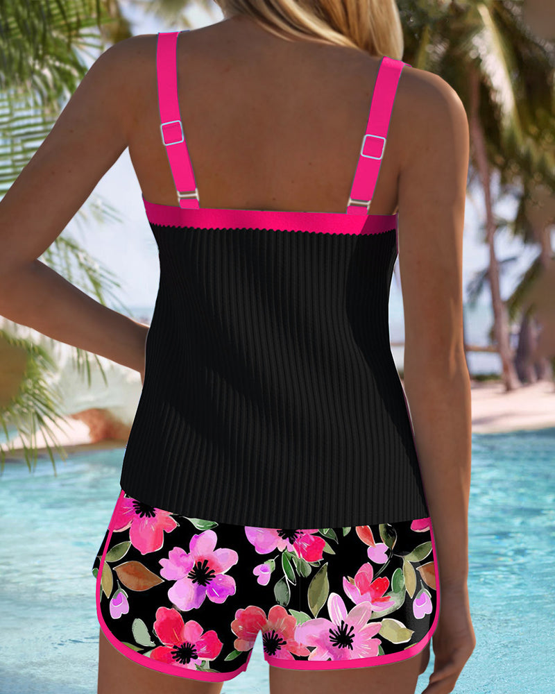 Matilda | Ensemble de Tankini de Plage en Deux Pièces