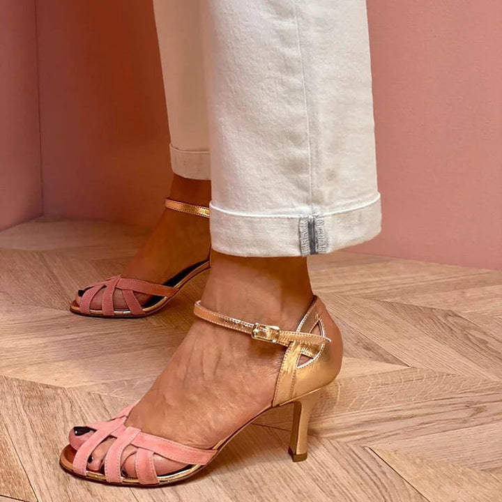 SANDALES HAUTES AVEC BRIDES