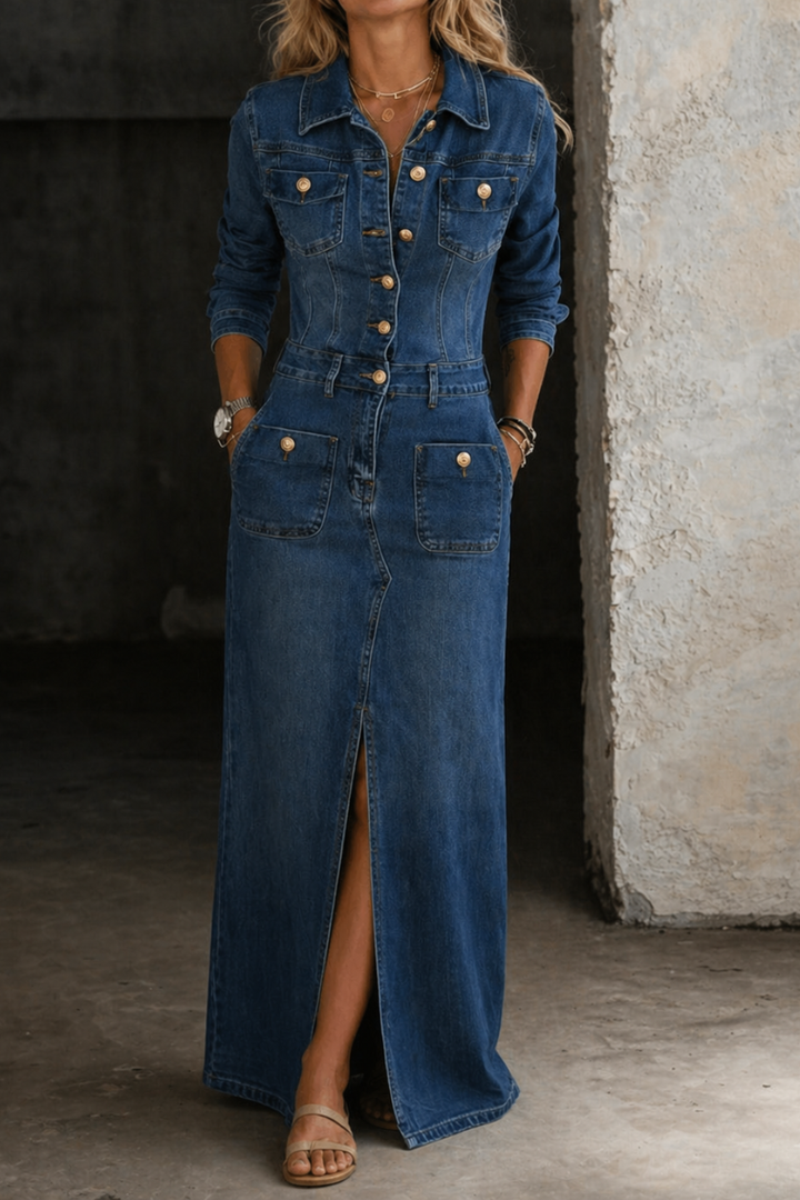 Leila | Denim Classique et Confortable