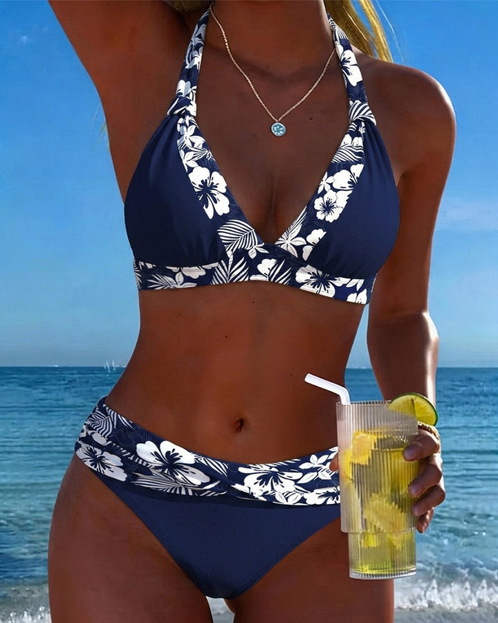 Marella | Bikini Décolleté en V avec Imprimé