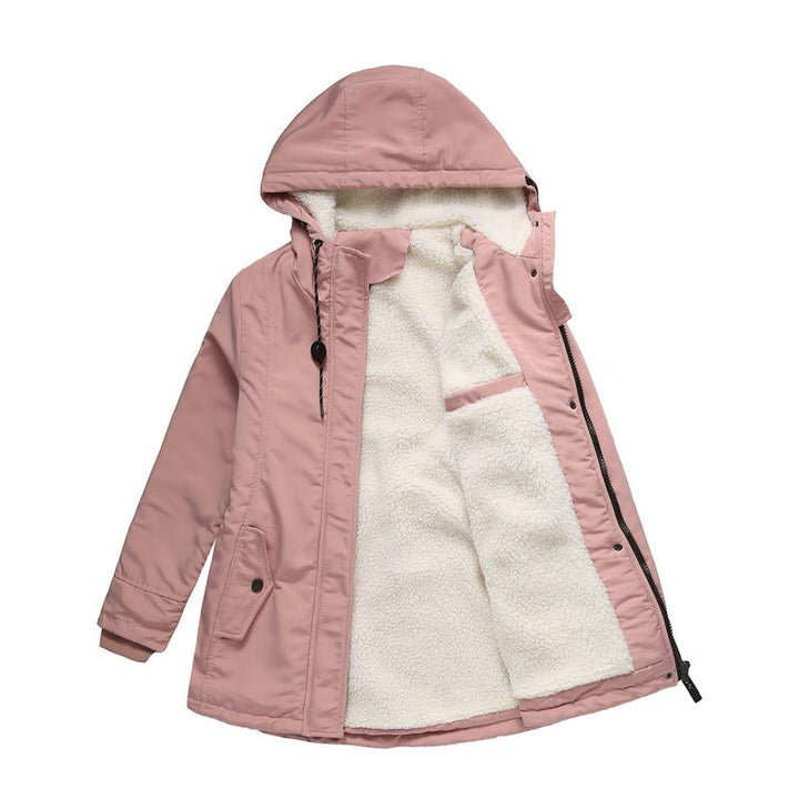 AMINA™ | Manteau d'hiver épais avec doublure matelassée pour la chaleur