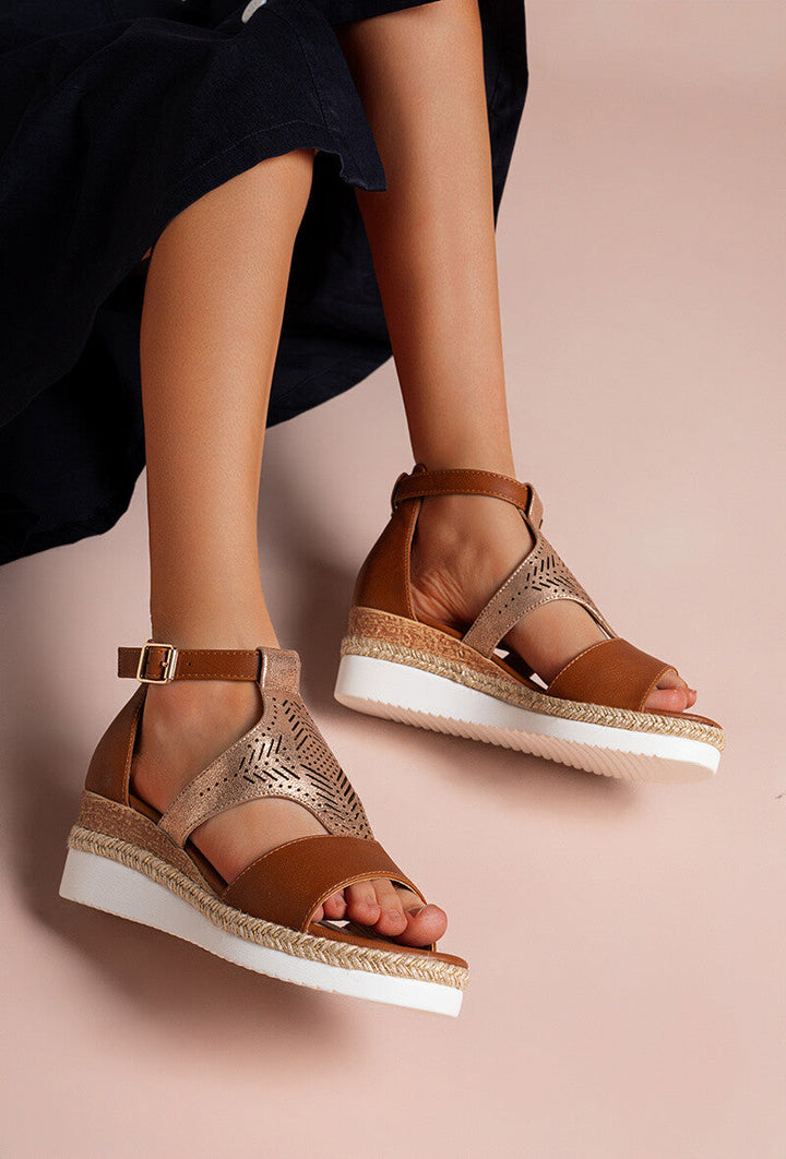 Yseult | Sandale à Talon Wedge