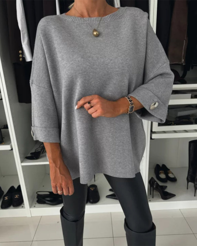 Lisbet | Pull Tricoté Élégant