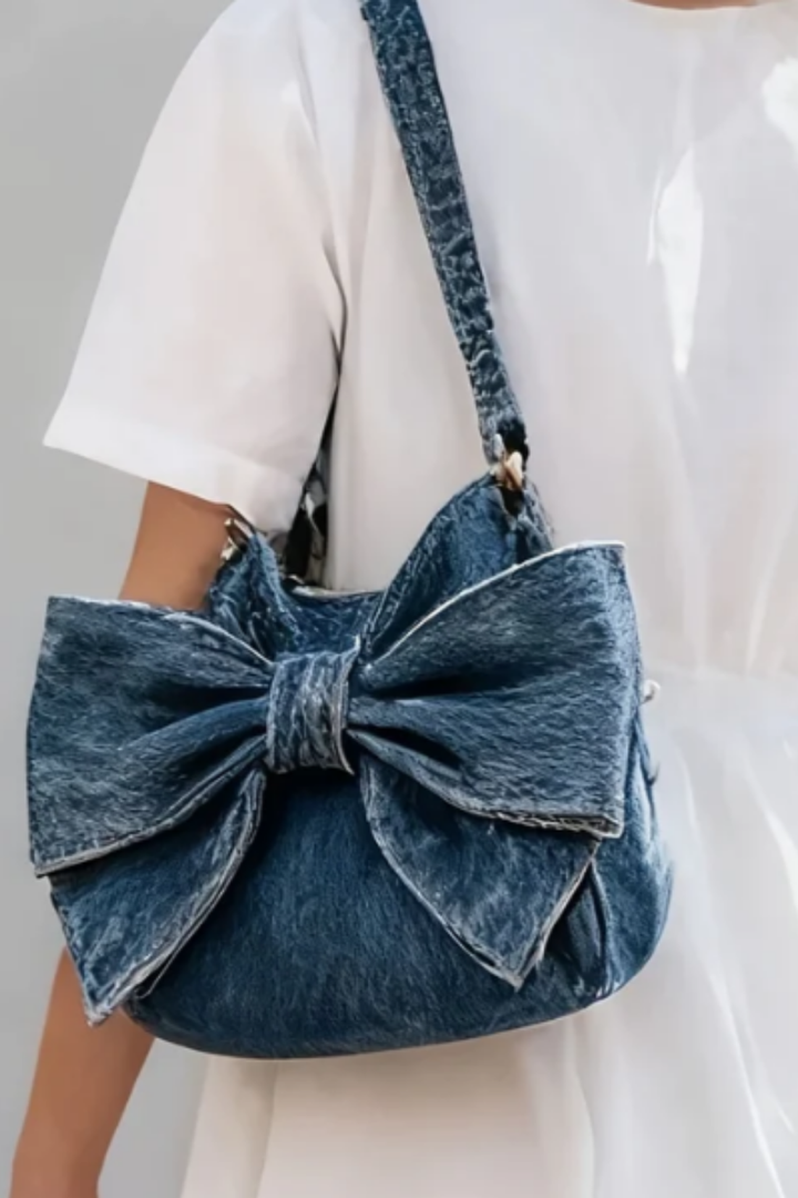 Anika | Sac Rétro avec Nœud