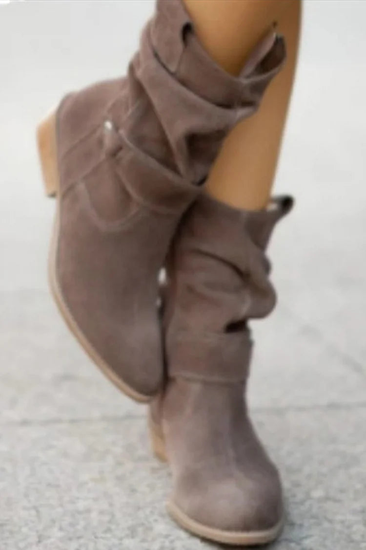 Clémence™ | Bottines Souples en Suède