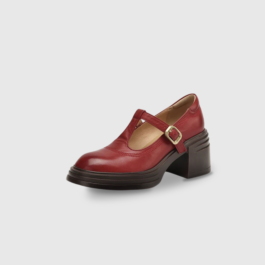 Barbara | Chaussures à talons Chunky Mary Janes