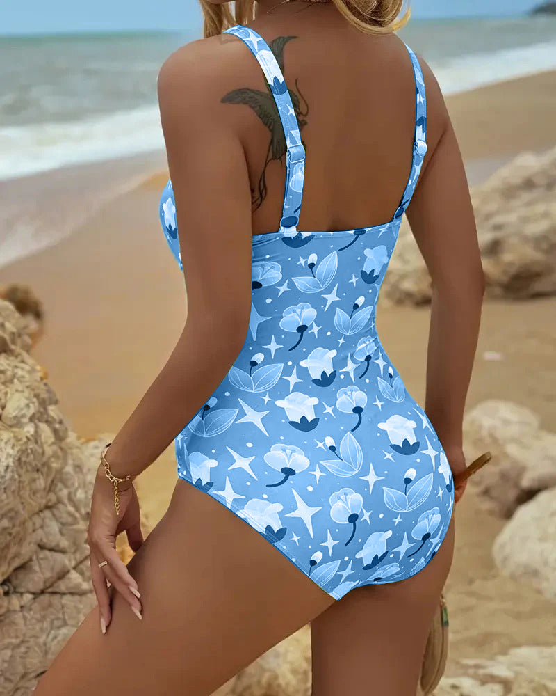 Clara | Tankini Imprimé Une Pièce