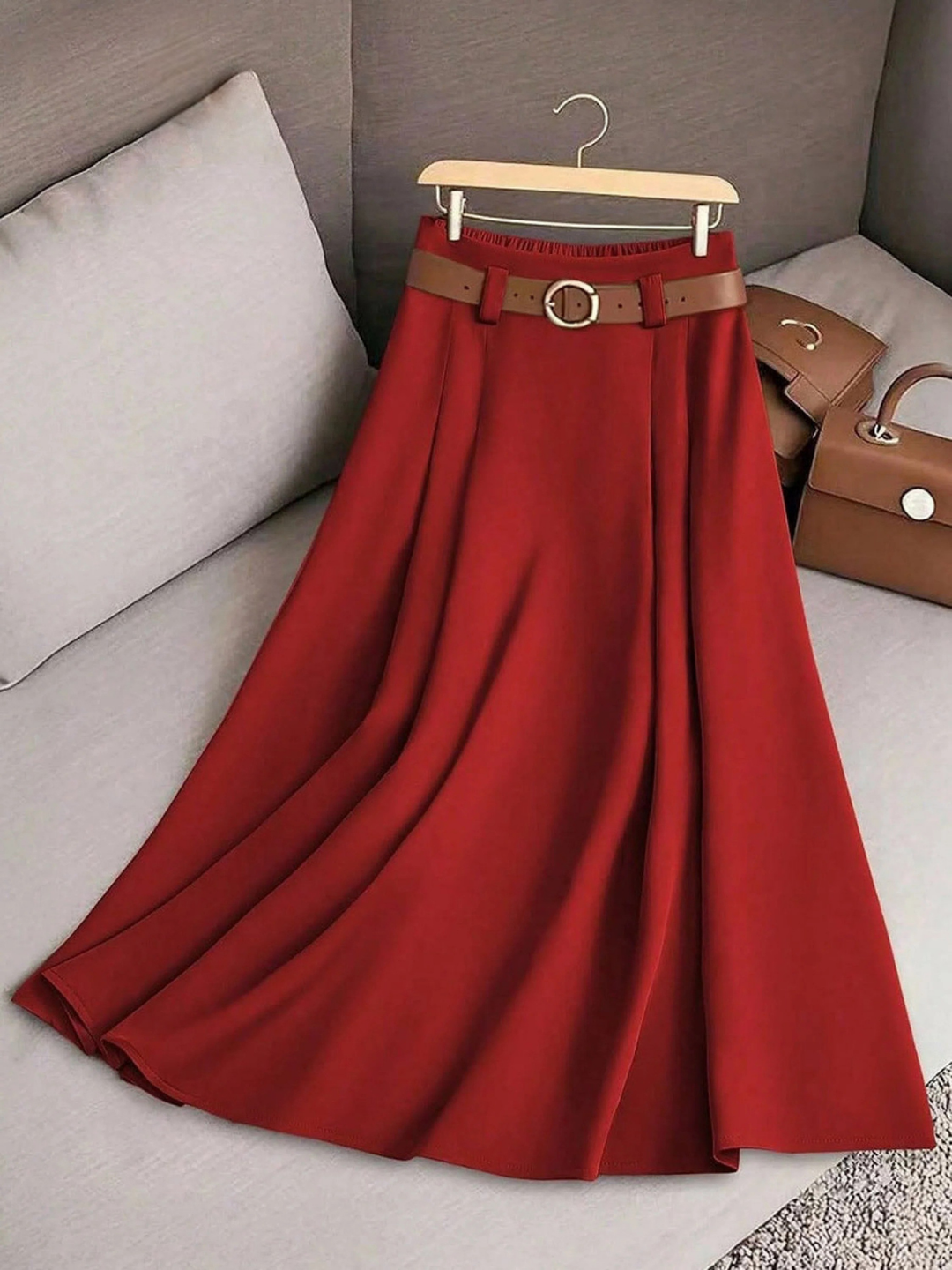 ZEPHYRAEN – JUPE À TAILLE HAUTE FEMME