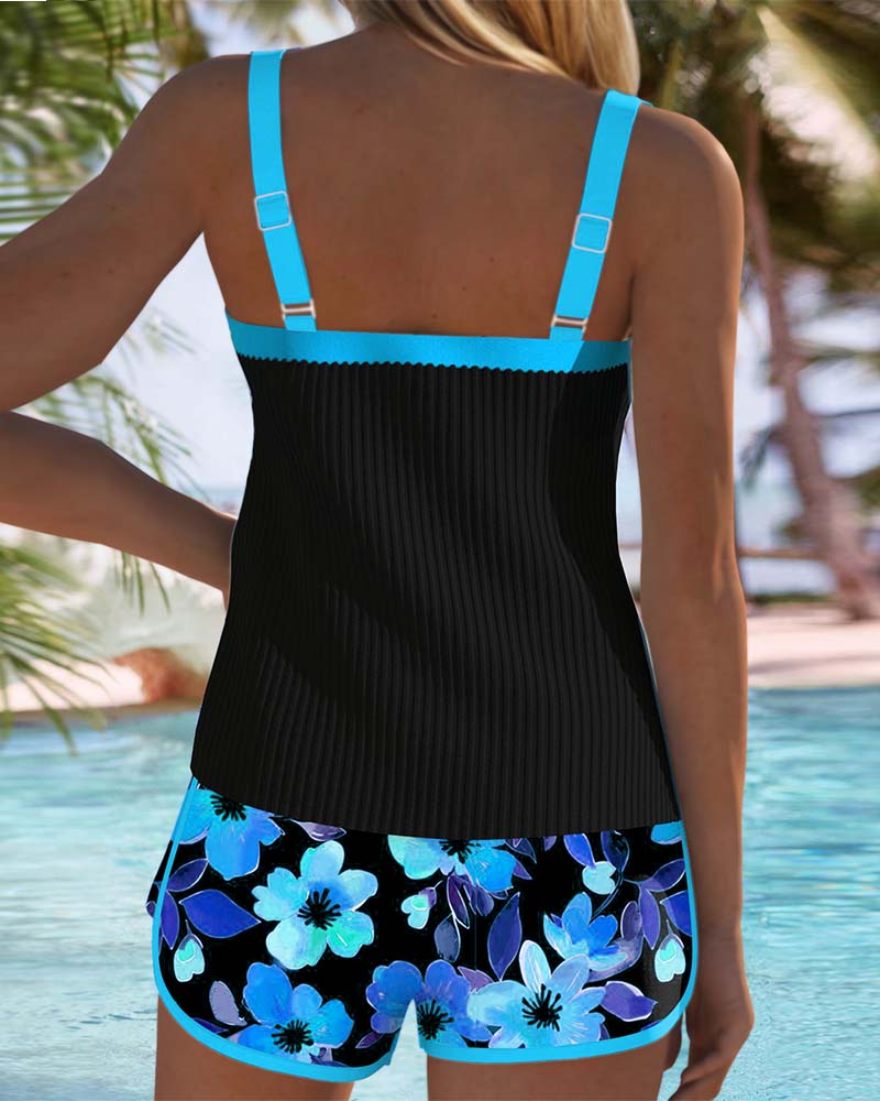 Matilda | Ensemble de Tankini de Plage en Deux Pièces