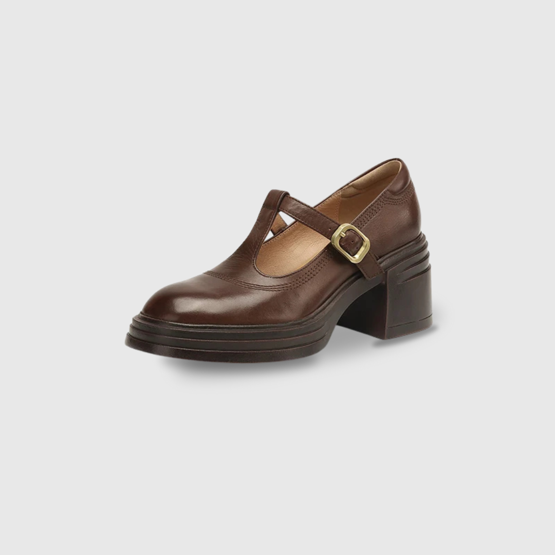 Barbara | Chaussures à talons Chunky Mary Janes