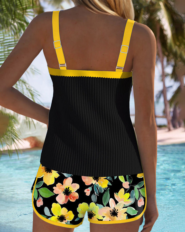 Matilda | Ensemble de Tankini de Plage en Deux Pièces