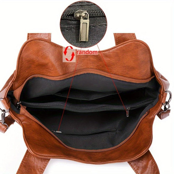 Sac à main rétro pour documents