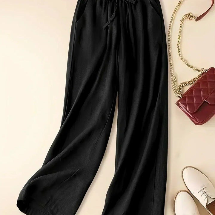 Tina - Pantalons en Lin Relax