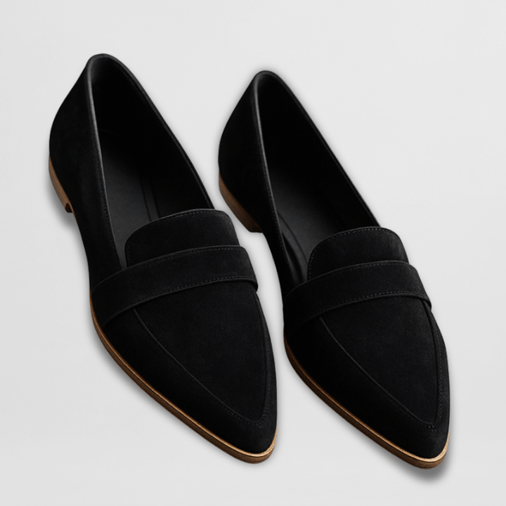 Helen - Mocassins en daim doux