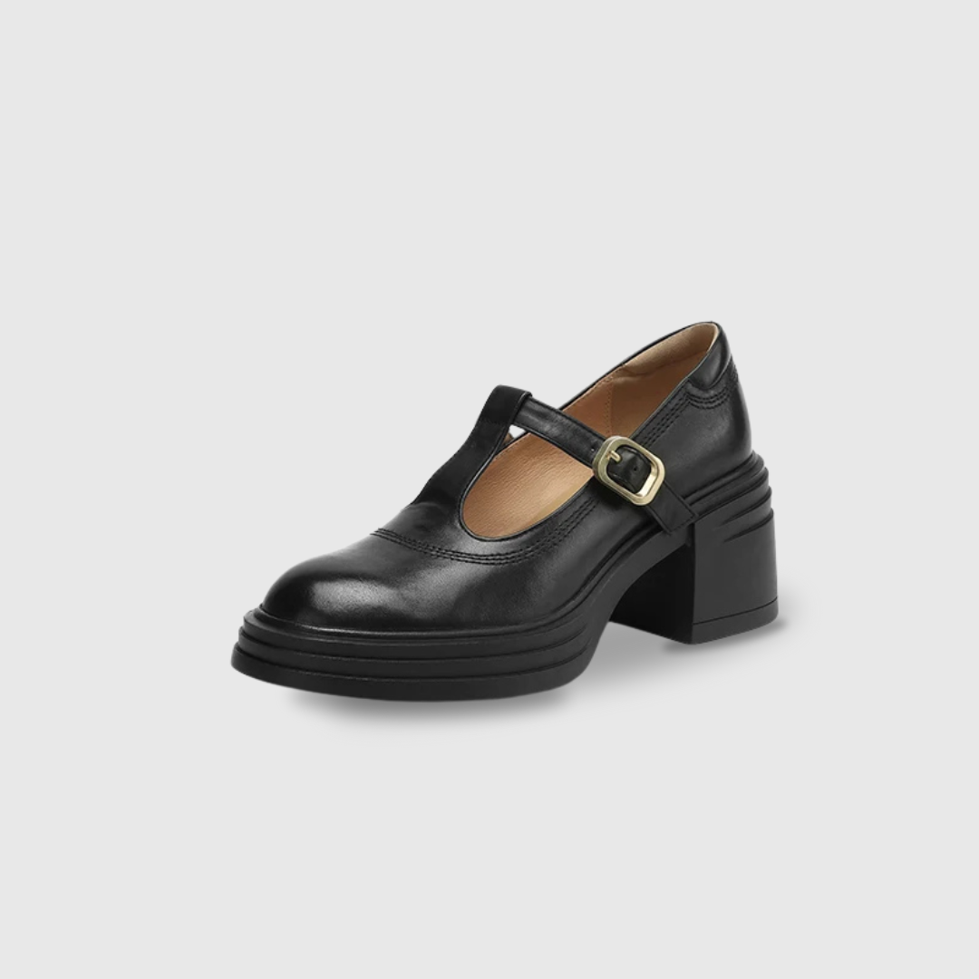 Barbara | Chaussures à talons Chunky Mary Janes