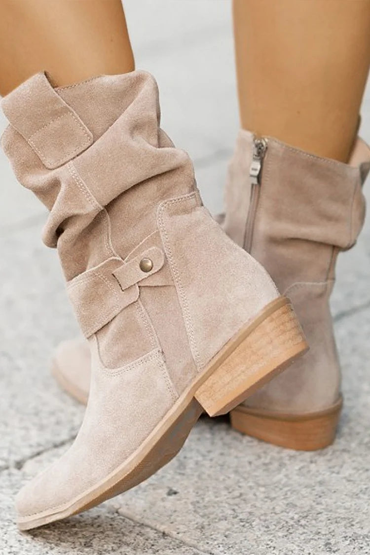 Clémence™ | Bottines Souples en Suède