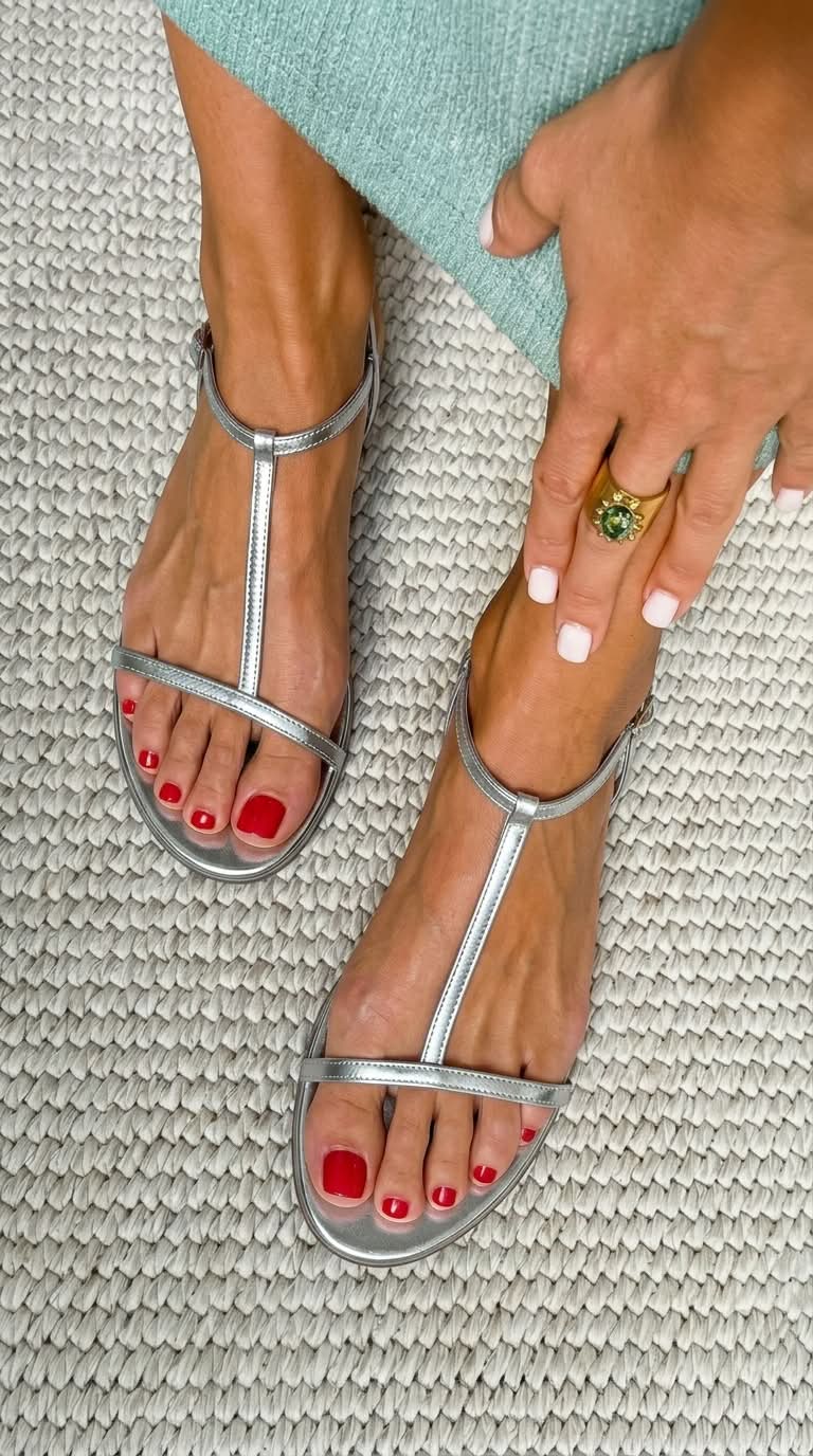 Bianca™ | Sandales d'été dorées