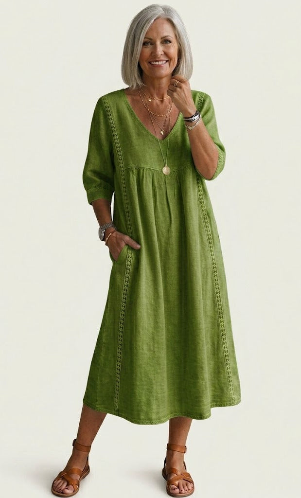 Robe Maxi A Ligne Juliette I Élégance