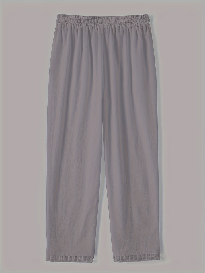Wren – Pantalons Cropped Relax avec Détails Contrastants