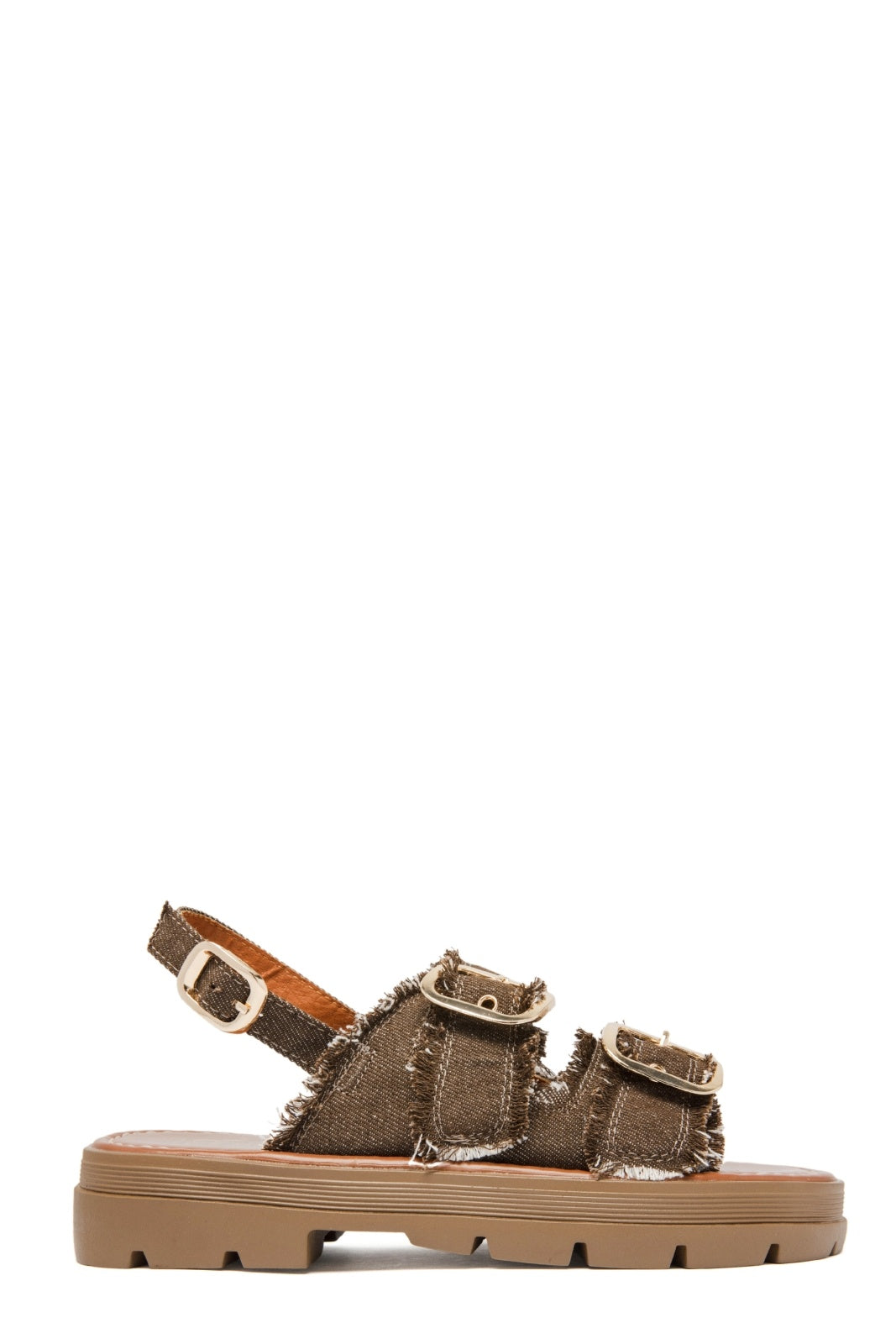 Dovie | Sandale Wedge Marron