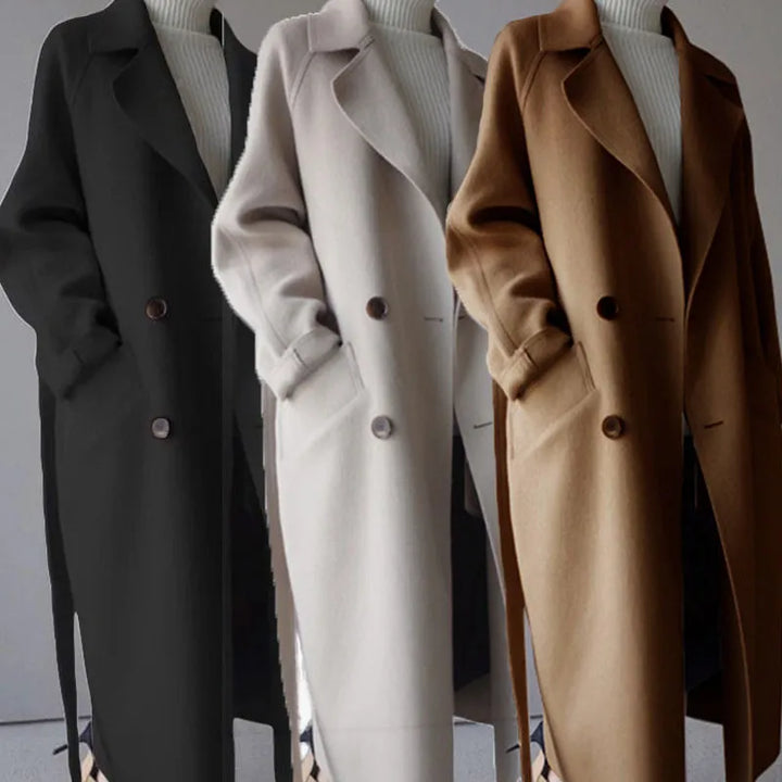 Elowen | Manteau Long Élégant d'Hiver pour Femmes