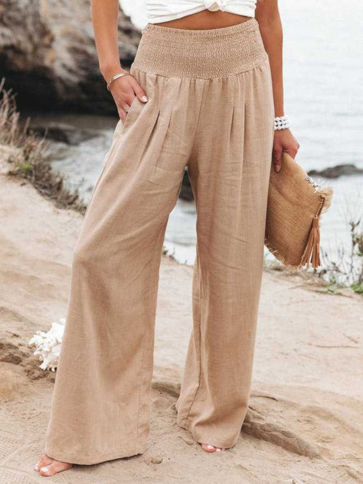 THALIORA – PANTALONS REMI À Jambes Larges