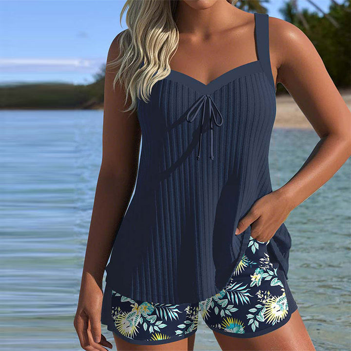 Solea | Tankini Court à Rayures