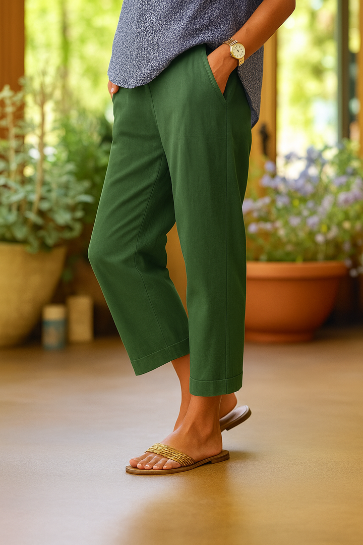 KAIRINA – PANTALONS ÉLÉGANTS LÉGERS