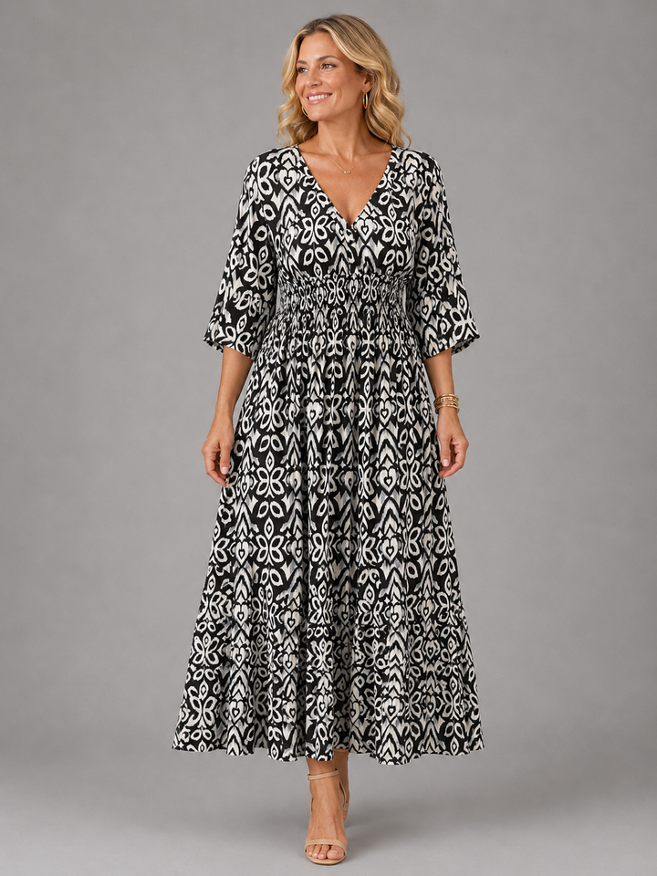 Althea™ | Robe Midi Boho Chic