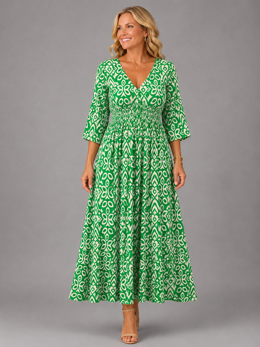 Althea™ | Robe Midi Boho Chic