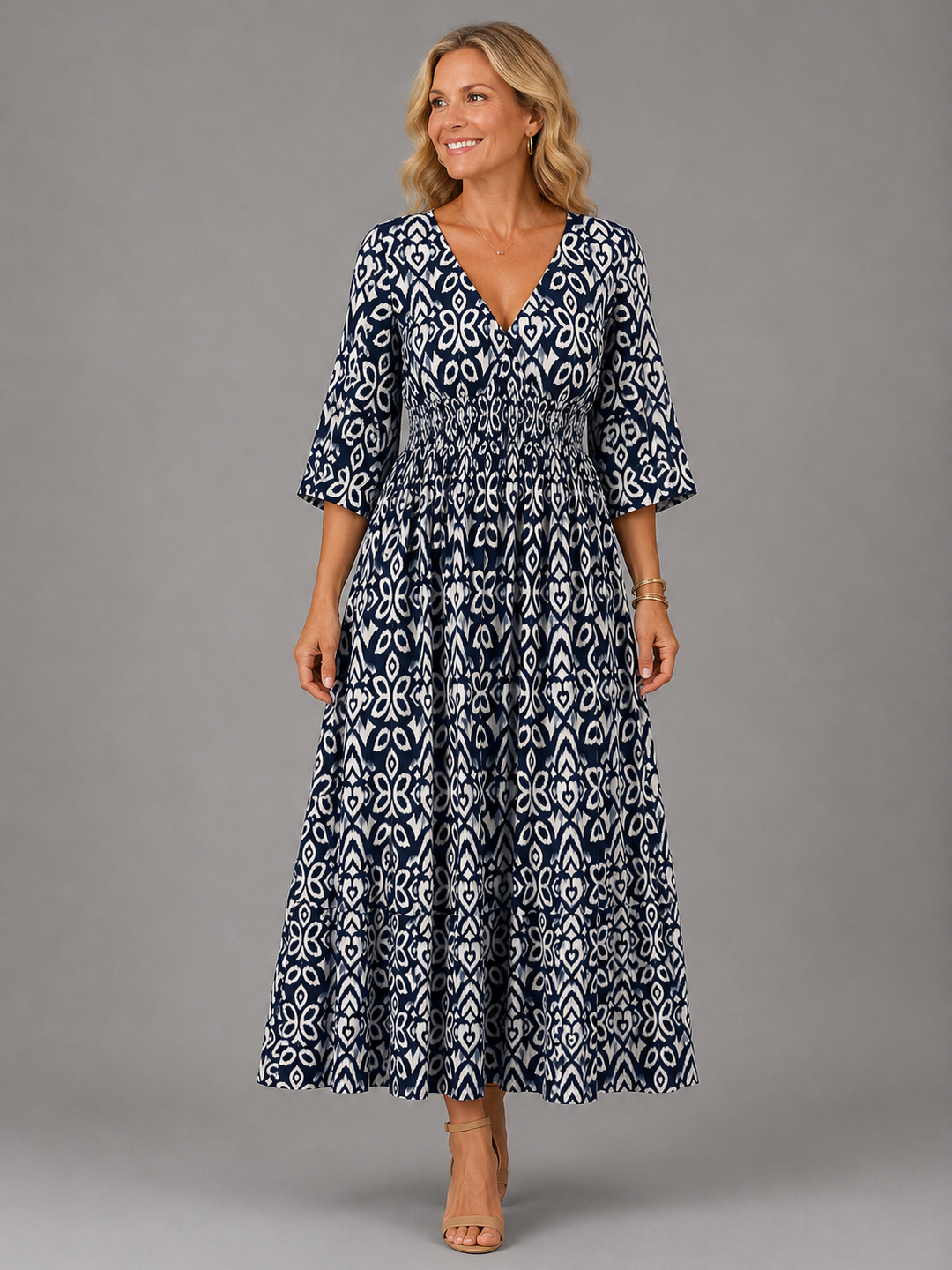 Althea™ | Robe Midi Boho Chic